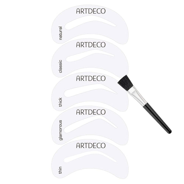Eye Brow Stencils with Brush Applicator