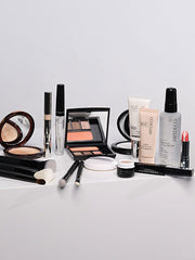 Product overview of the products used in the business makeup makeup tip