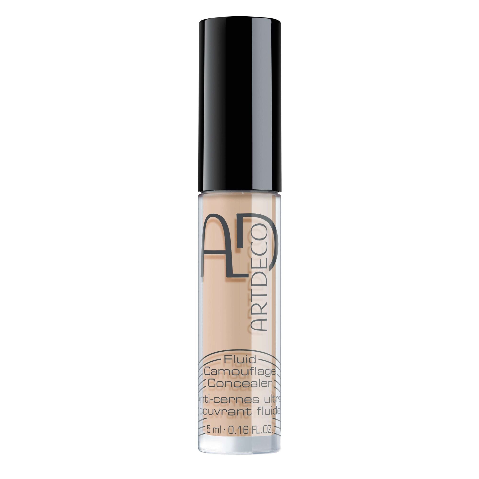 Water-resistant, smudge-proof, high-coverage concealer