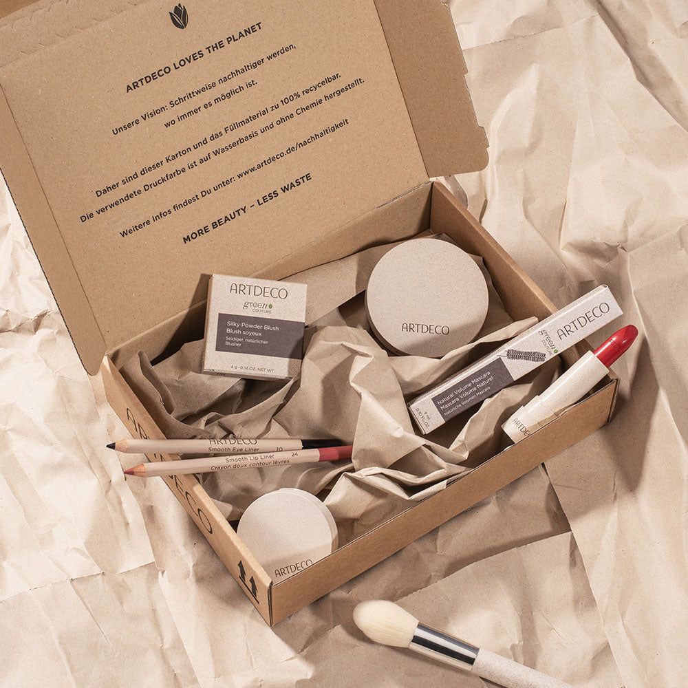 The online shop’s sustainable packaging and shipping
