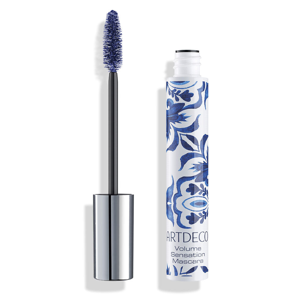 Product image of Volume Sensation Mascara with the limited edition Azulejo tile design in the color N°6P1 ocean blue