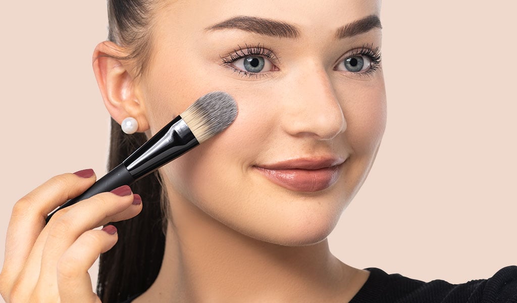 Makeup brush guide