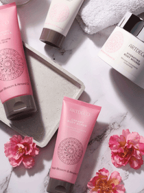 Overview of various products from the Spirit of Sakura skincare line