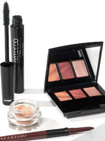 Listing of the products used for the make-up tip "Make up green eyes