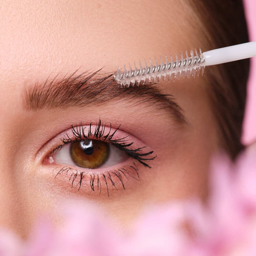Eyebrows set with Clear Lash Brow Gel.